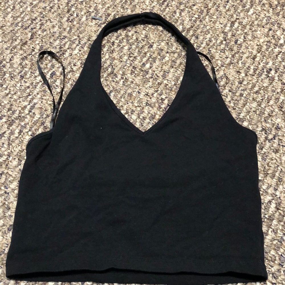 Crop/halter top